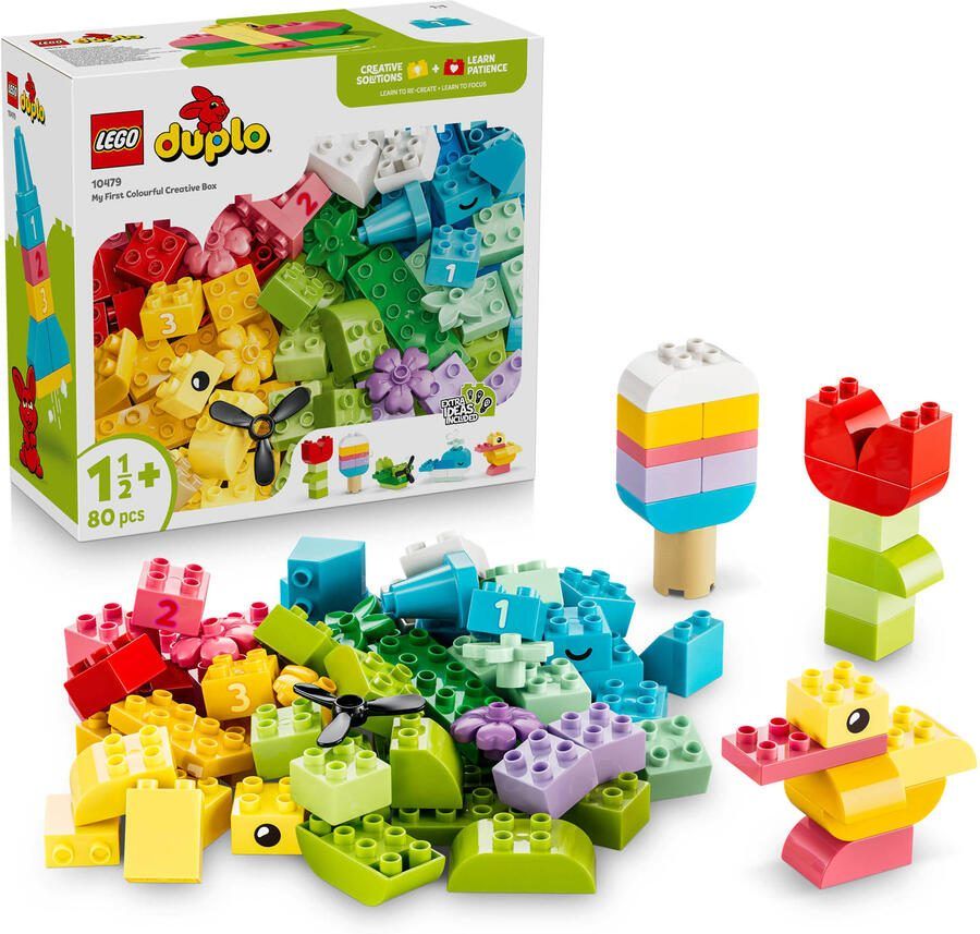 LEGO DUPLO Kleurrijke creatieve doos 10479