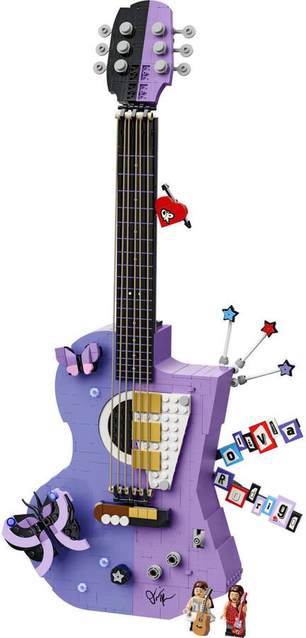LEGO Editions Music Olivia Rodrigo's Dubbele Gitaar Speelgoed 43031 - Foto 4