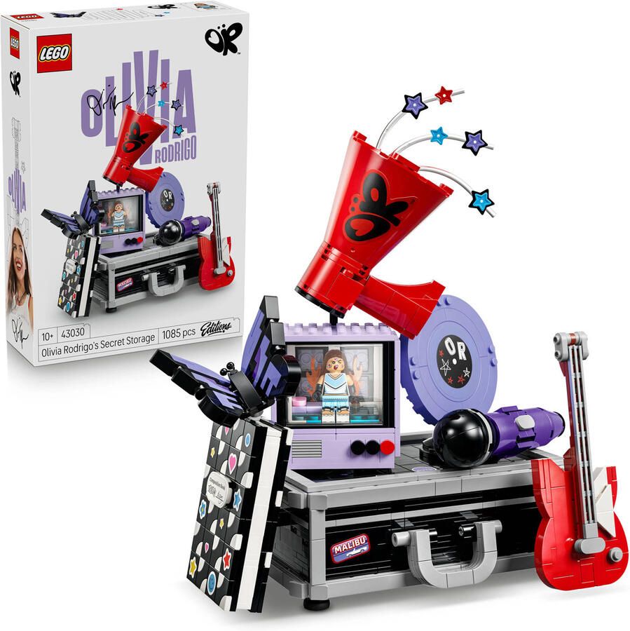 LEGO Editions Music Olivia Rodrigo's Geheime Opbergplek Bouwpakket 43030