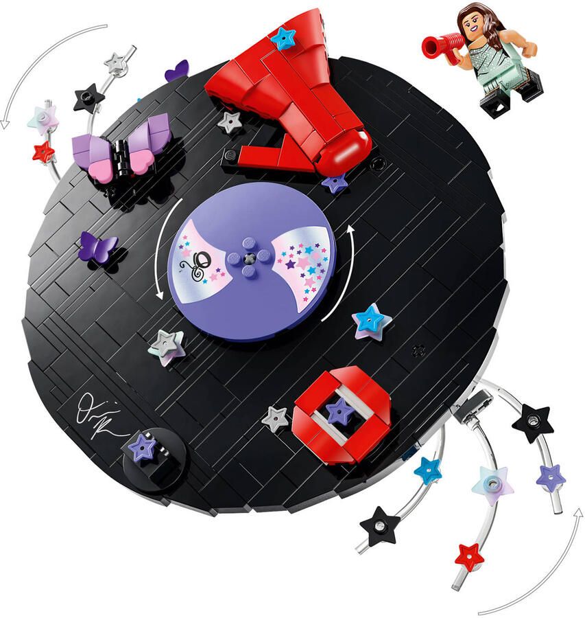 LEGO Editions Music Olivia Rodrigo's Vinylplaat Bouwpakket voor Kinderen 43028 - Foto 4