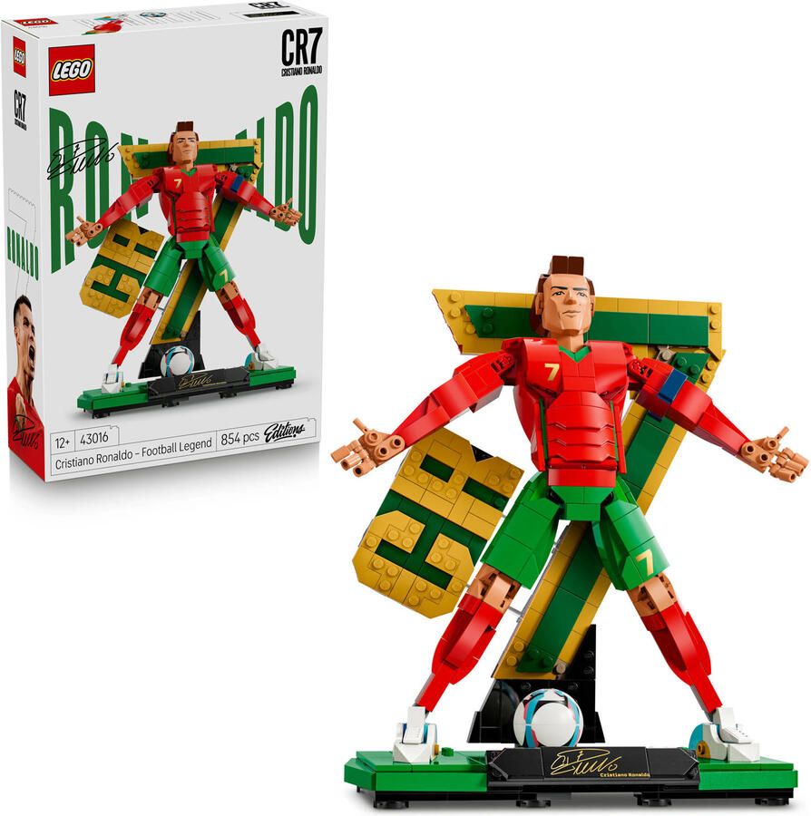 LEGO Editions Sports Cristiano Ronaldo – Voetballegende CR 7 Set 43016 - Foto 3