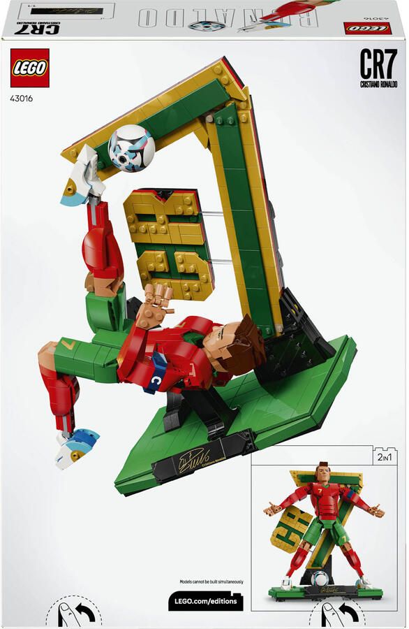 LEGO Editions Sports Cristiano Ronaldo – Voetballegende CR 7 Set 43016 - Foto 5