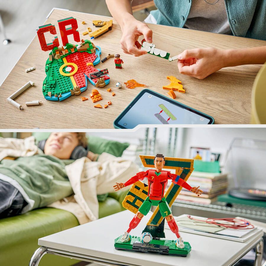 LEGO Editions Sports Cristiano Ronaldo – Voetballegende CR 7 Set 43016 - Foto 4
