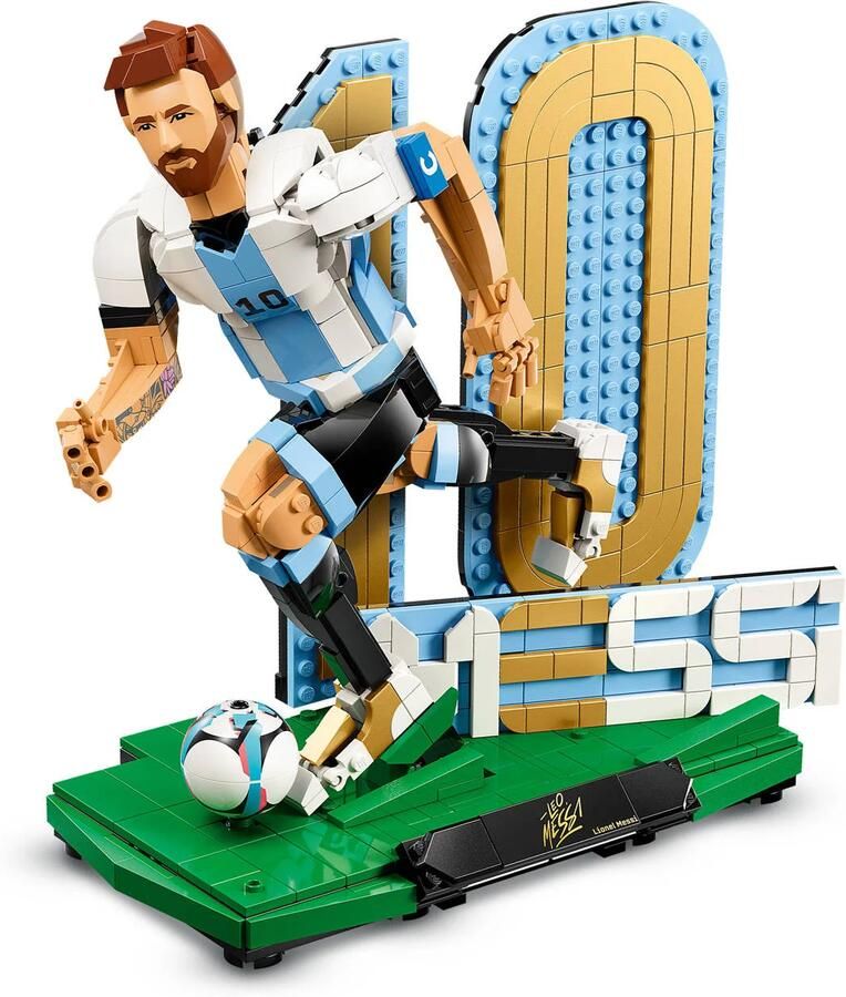 LEGO Editions Sports Lionel Messi – Voetballegende Voetbal Set 43015 - Foto 5