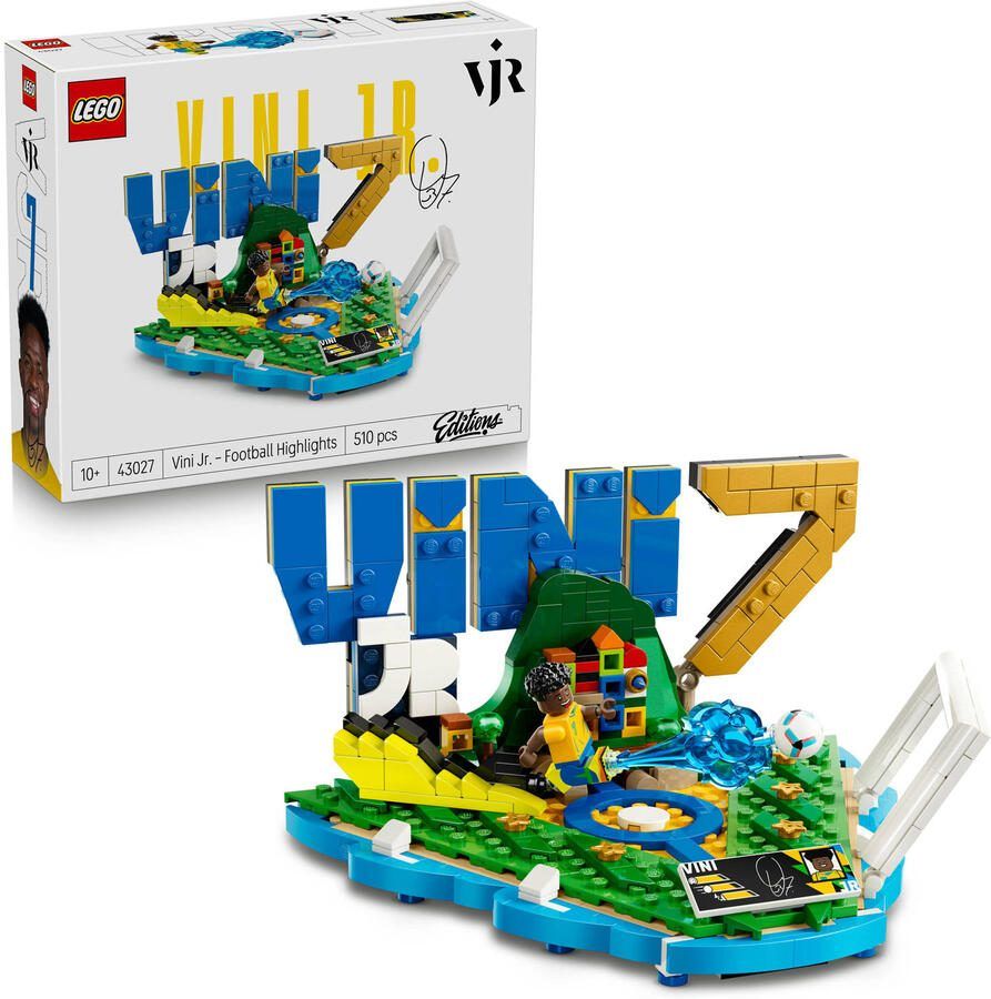 LEGO Editions Sports Vini Jr. – Voetbalhoogtepunten Bouwpakket 43027