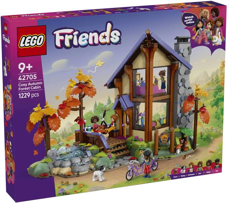 Lego Friends Gezellige Boshut in de Herfst 42705 - Foto 4