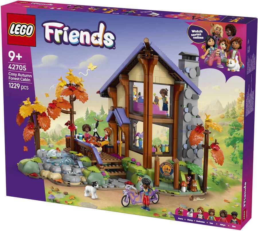 Lego Friends Gezellige Boshut in de Herfst 42705 - Foto 5