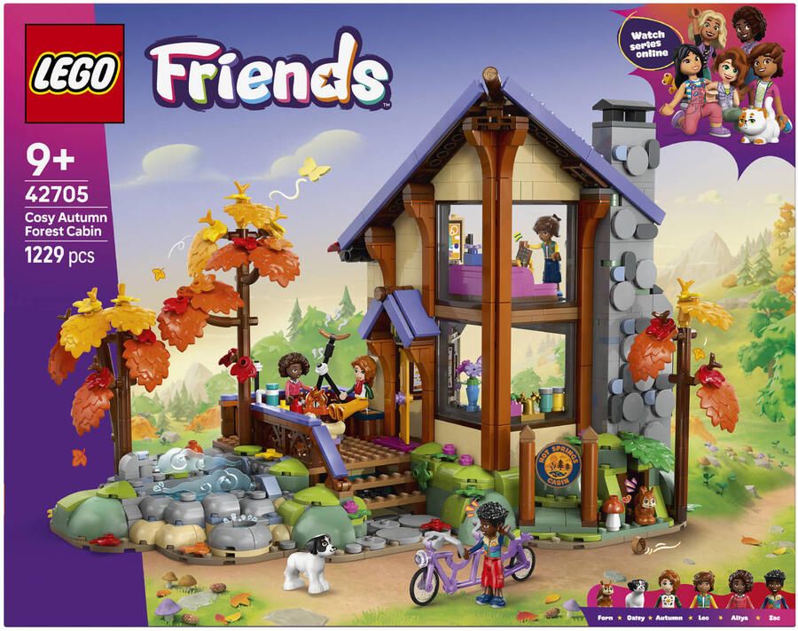 LEGO Friends Gezellige boshut in de herfst 42705 - Foto 4