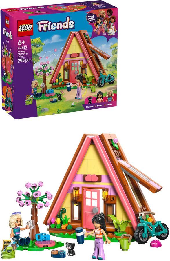 LEGO Friends Glampinghut in de natuur 42682