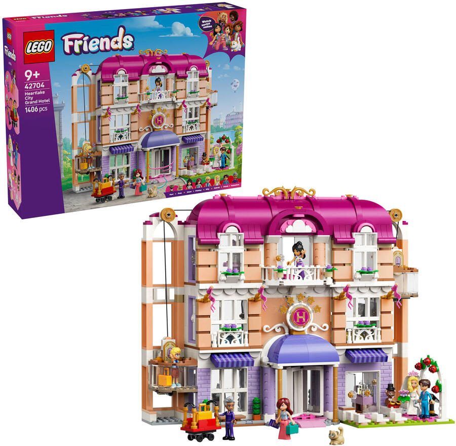 LEGO Friends 42704 het grote hotel van Heartlake City - Foto 3