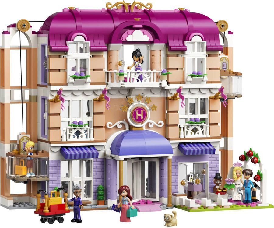 LEGO Friends 42704 het grote hotel van Heartlake city - Foto 3