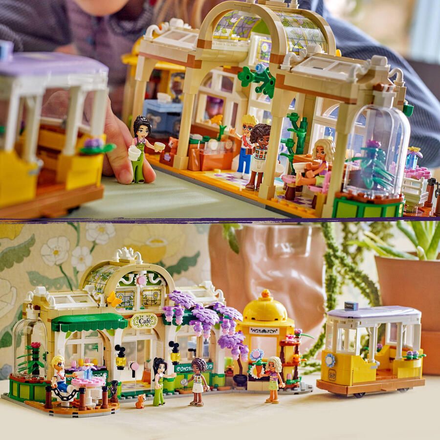 LEGO Friends Plantencafé en Bloemenwinkel Bouwset 42671 - Foto 3