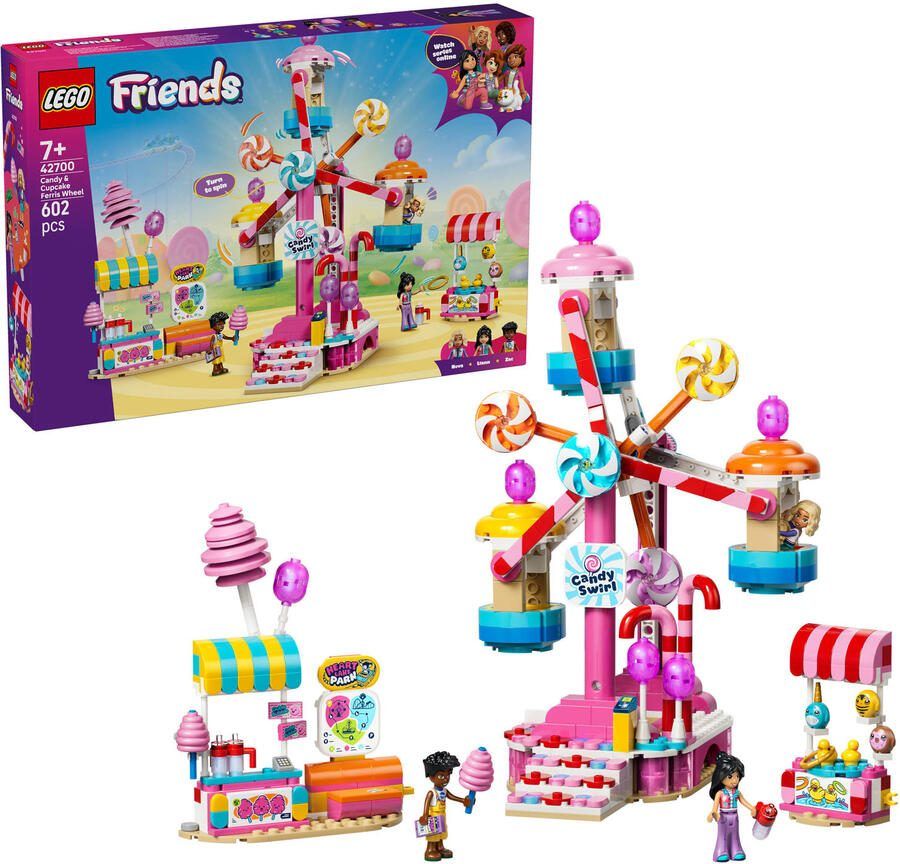 Lego Friends Reuzenrad van Snoep en Cupcakes 42700 - Foto 3