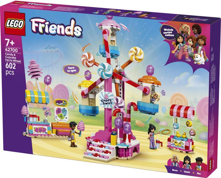 Lego Friends Reuzenrad van Snoep en Cupcakes 42700 - Foto 4
