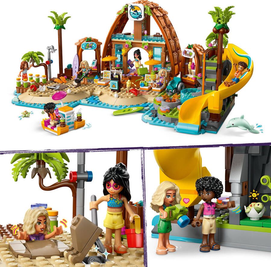 LEGO Friends 42673 Familie vakantie strandresort - Foto 3
