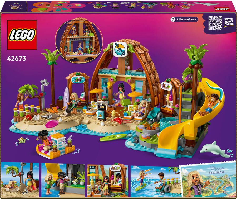 LEGO Friends 42673 Familie vakantie strandresort - Foto 4