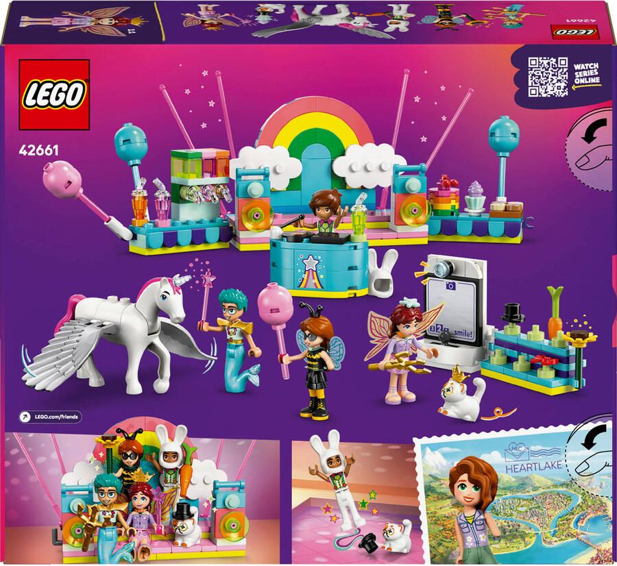 Lego Friends Verkleedfeestje met Eenhoorn en Fee 42661 - Foto 2