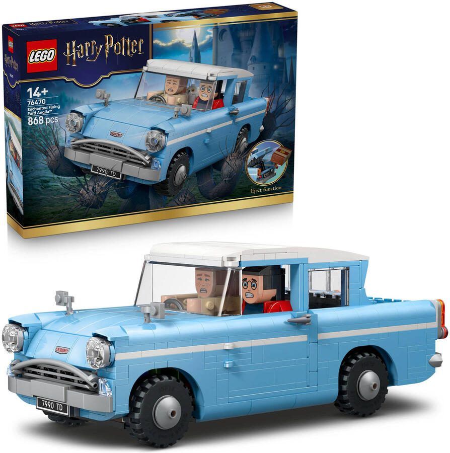 LEGO Harry Potter Betoverde Vliegende Ford Anglia Auto Speelgoed 76470 - Foto 3