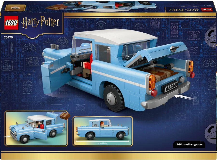 LEGO Harry Potter Betoverde Vliegende Ford Anglia Auto Speelgoed 76470 - Foto 5