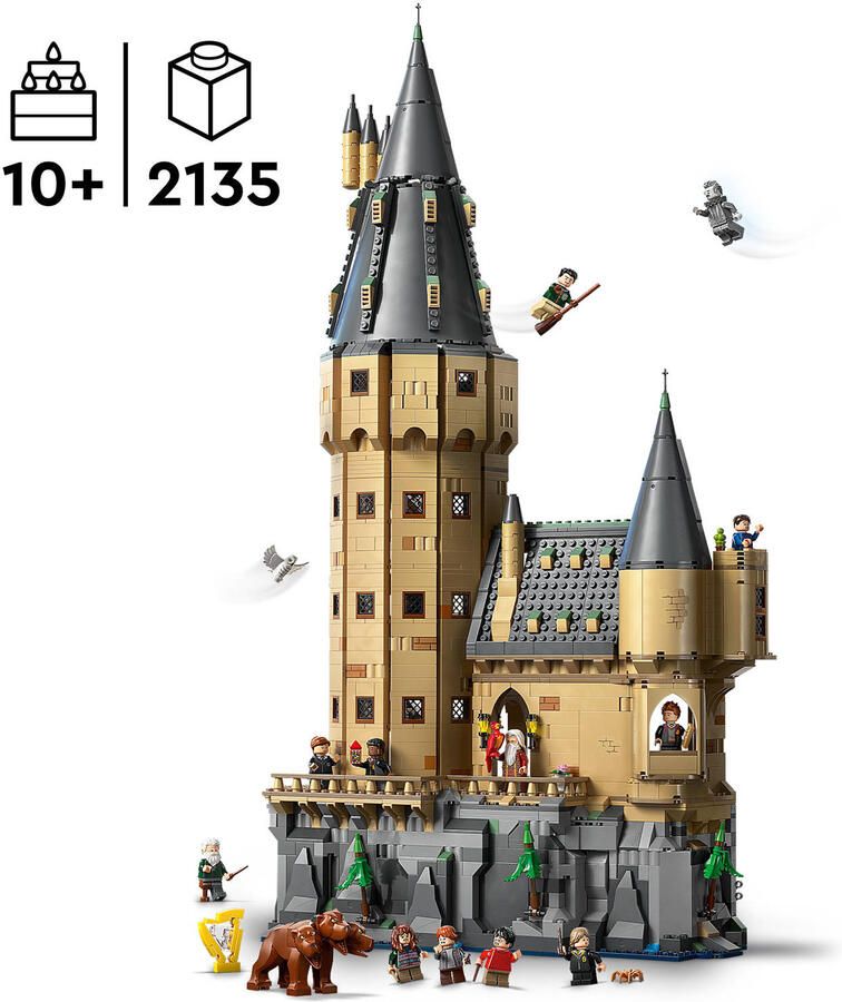 LEGO Harry Potter Kasteel Zweinstein™: de Hoofdtoren 76454 - Foto 2