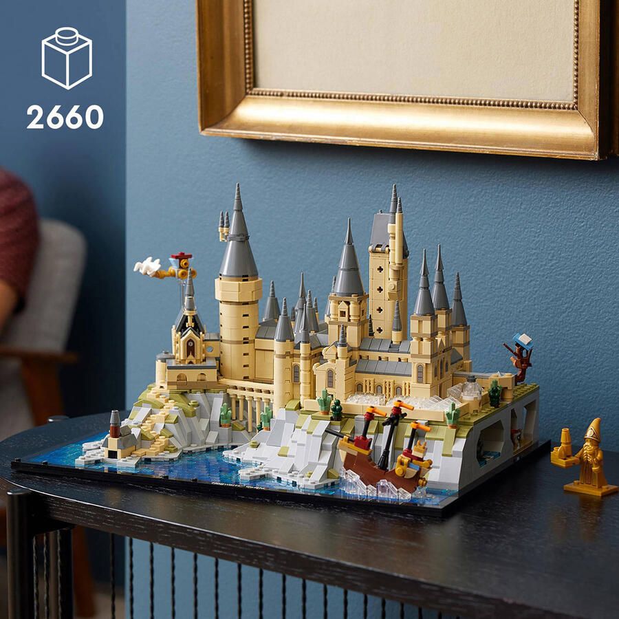LEGO Harry Potter Kasteel Zweinstein en terrein Grote Set voor Volwassenen 76419 - Foto 4