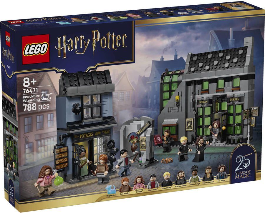 Lego Harry Potter Verdonkeremaansteeg Tovenaarswinkels 76471 - Foto 4