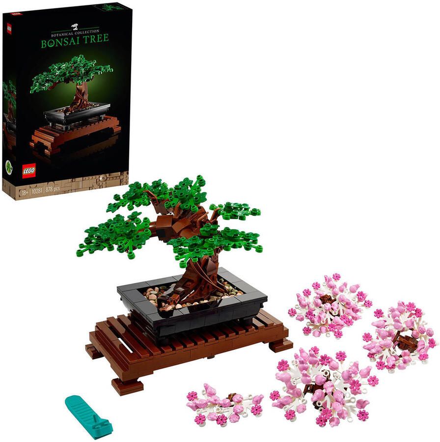 LEGO Creator Expert 10281 Bonsai creatieve hobby voor volwassenen DIY botanische decoratieset - Foto 5