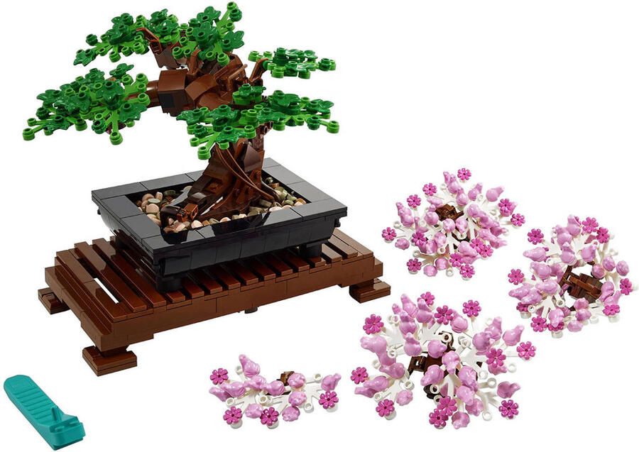 LEGO Creator Expert 10281 Bonsai creatieve hobby voor volwassenen DIY botanische decoratieset - Foto 4
