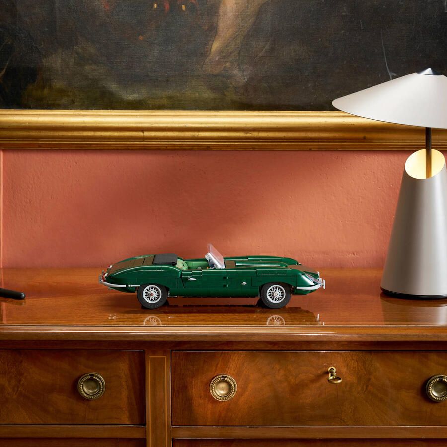 LEGO Icons Jaguar E-Type Klassieke Sportwagen Auto Bouwpakket 11381 - Foto 5