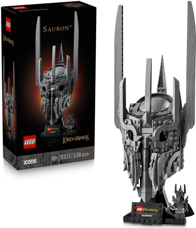 LEGO Icons The Lord of the Rings: De Helm van Sauron Bouwpakket 11373 - Foto 2