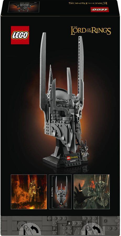 LEGO Icons The Lord of the Rings: De Helm van Sauron Bouwpakket 11373 - Foto 3
