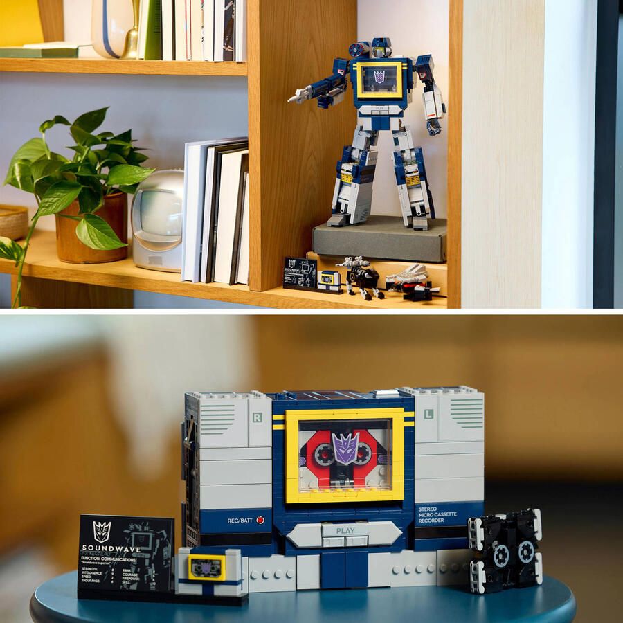 LEGO Icons Transformers: Soundwave 10358 - Foto 3