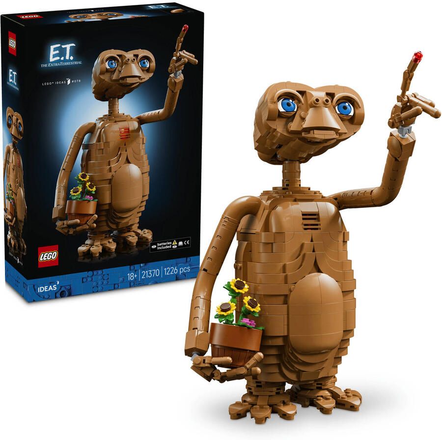 LEGO IDEAS E.T. the Extra-Terrestrial Bouwpakket 21370