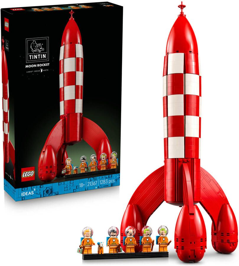 Lego Ideas Tintin Maanraket 21367