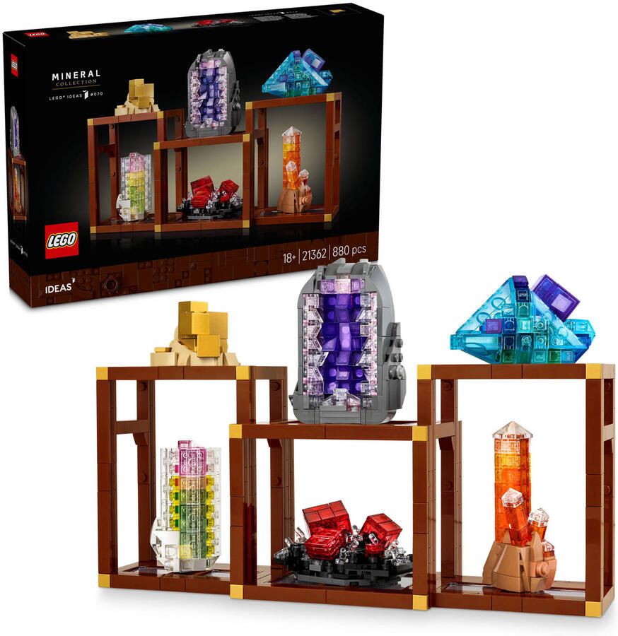 Lego Ideas Mineralenverzameling 21362 - Foto 2