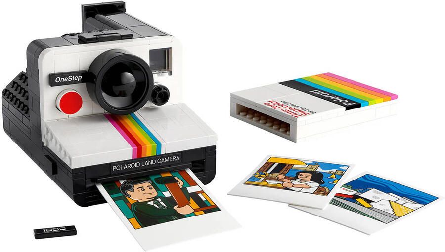 LEGO IDEAS Polaroid OneStep SX-70 camera Vintage Bouwpakket voor Volwassenen 21345 - Foto 3