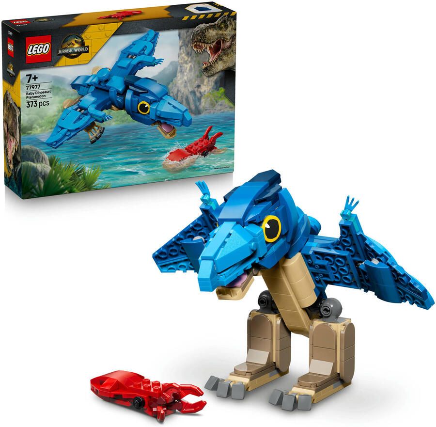 LEGO Jurassic World Babydinosaurus Pteranodon Speelgoed 77977 - Foto 3