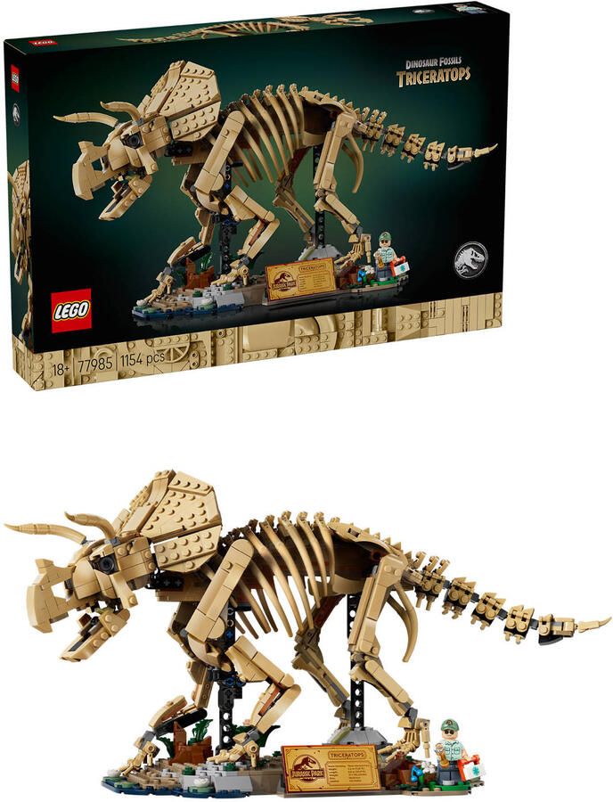 LEGO Jurassic World Dinosaurusfossielen: Triceratops 77985
