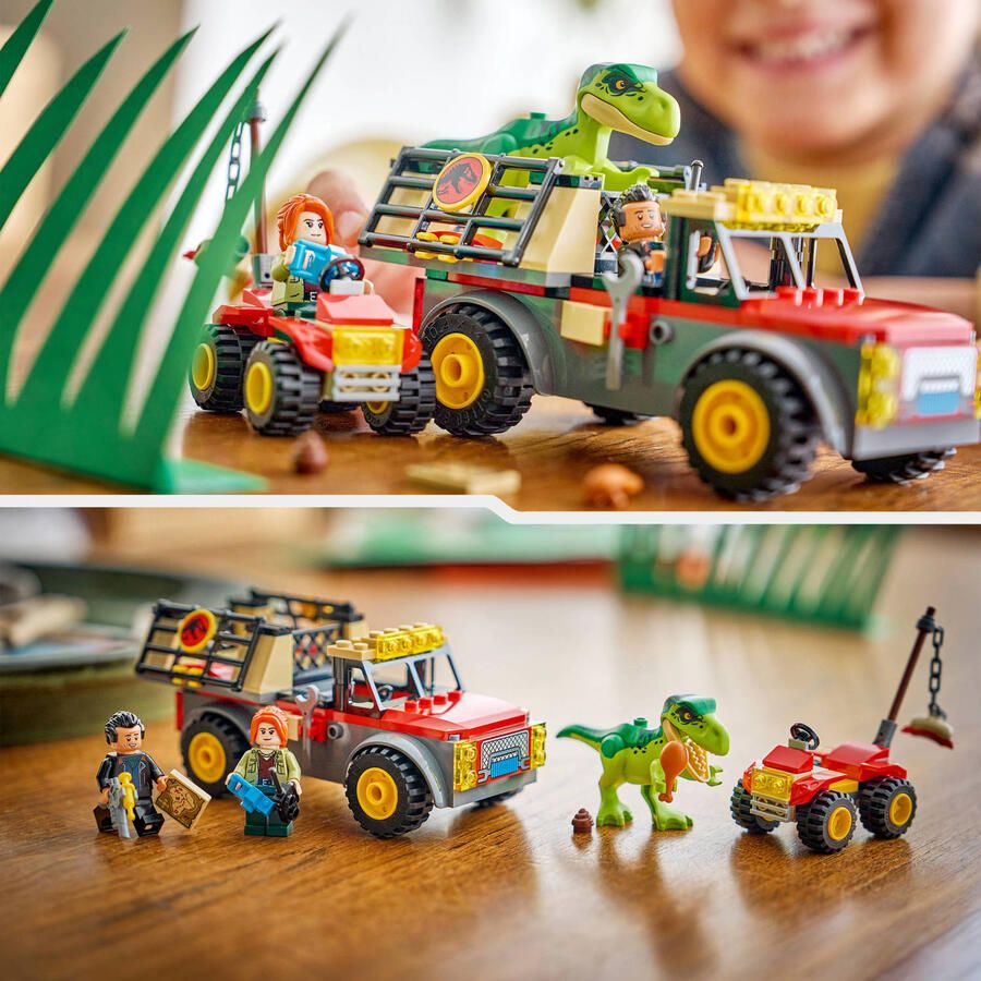 LEGO Jurassic World Jonge T. Rex Transporttruck Dino Speelgoed 77978 - Foto 4