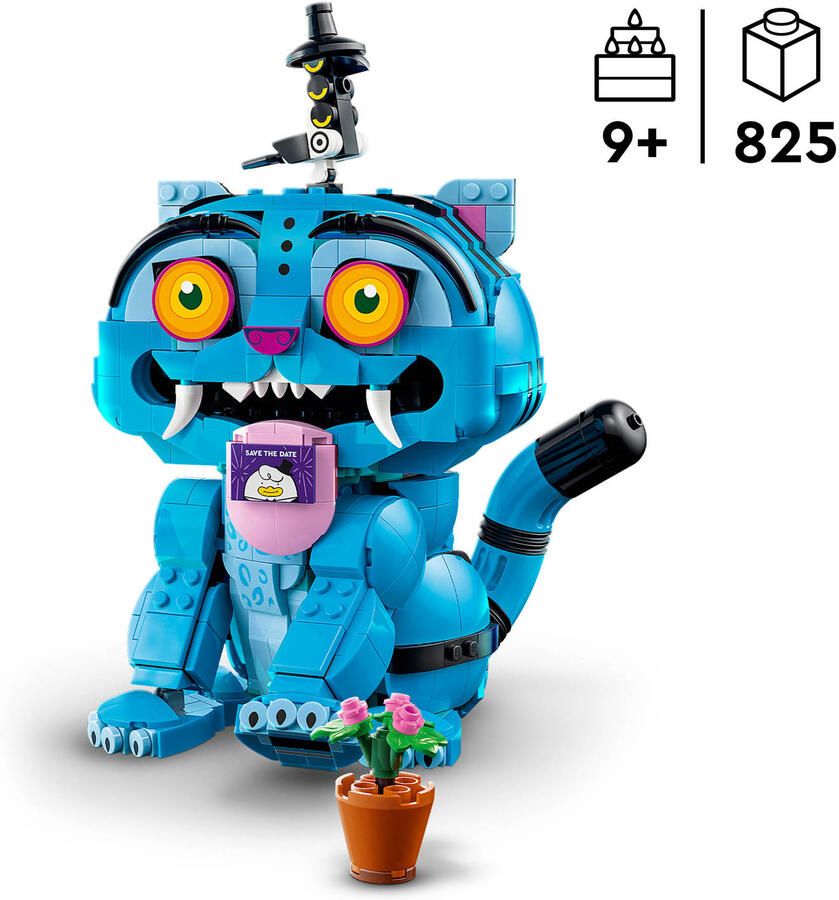 LEGO KPop Demon Hunters Derpy Tiger en Sussie Bird Dieren Speelgoed 72537 - Foto 5