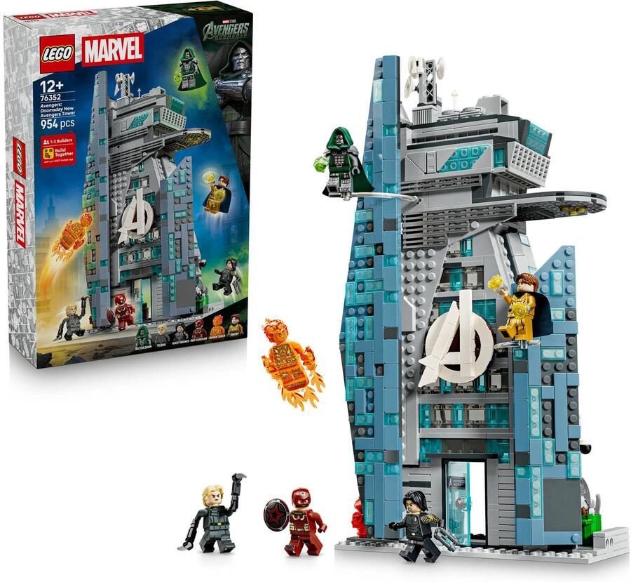 Lego Marvel Avengers: Doomsday nieuwe Avengers toren 76352 - Foto 3