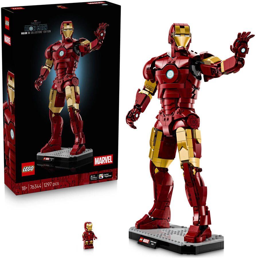 LEGO Marvel Iron Man Mark 3 – Verzameleditie Bouwpakket 76344