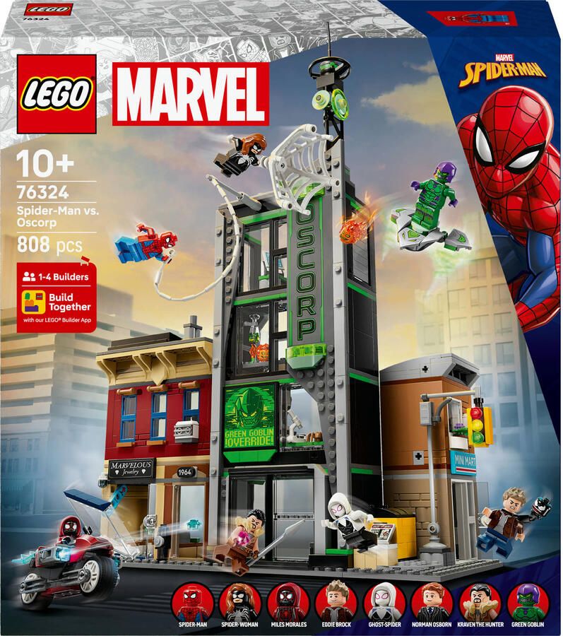 LEGO Marvel Super Heroes 76324 Spiderman vs oscorp - Foto 3