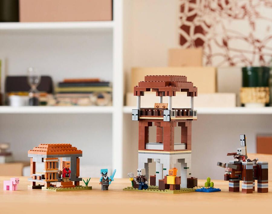 Lego Minecraft De Plunderaar Buitenpost en Verwoester 21278 - Foto 3