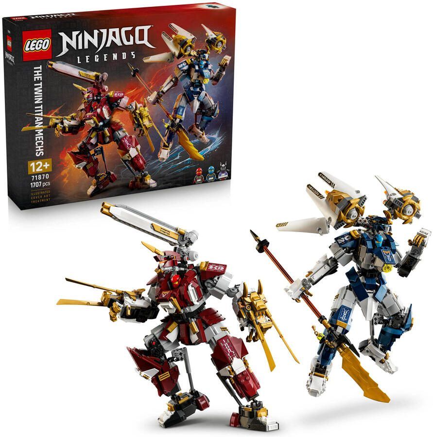 Lego Ninjago De Twee Torenhoge Mecha 71870 - Foto 3