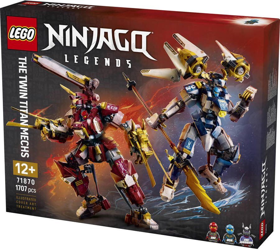 LEGO Ninjago 71870 de twee torenhoge Mecha - Foto 5