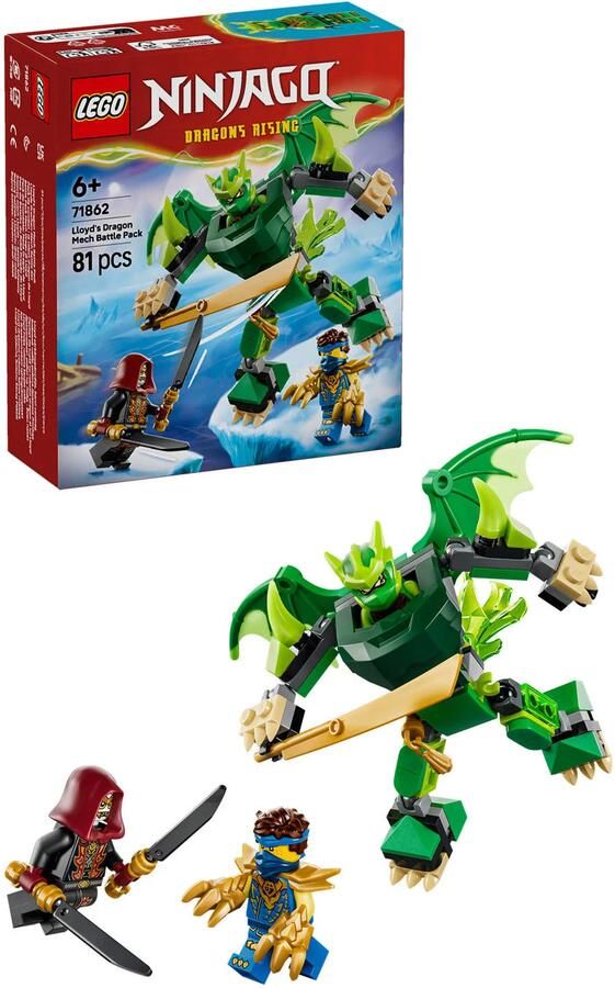 LEGO Ninjago Lloyds drakenmecha strijdpakket 71862