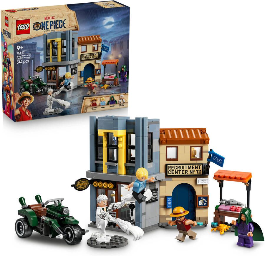 LEGO One Piece Confrontatie met Kapitein Smoker Speelgoed 75642