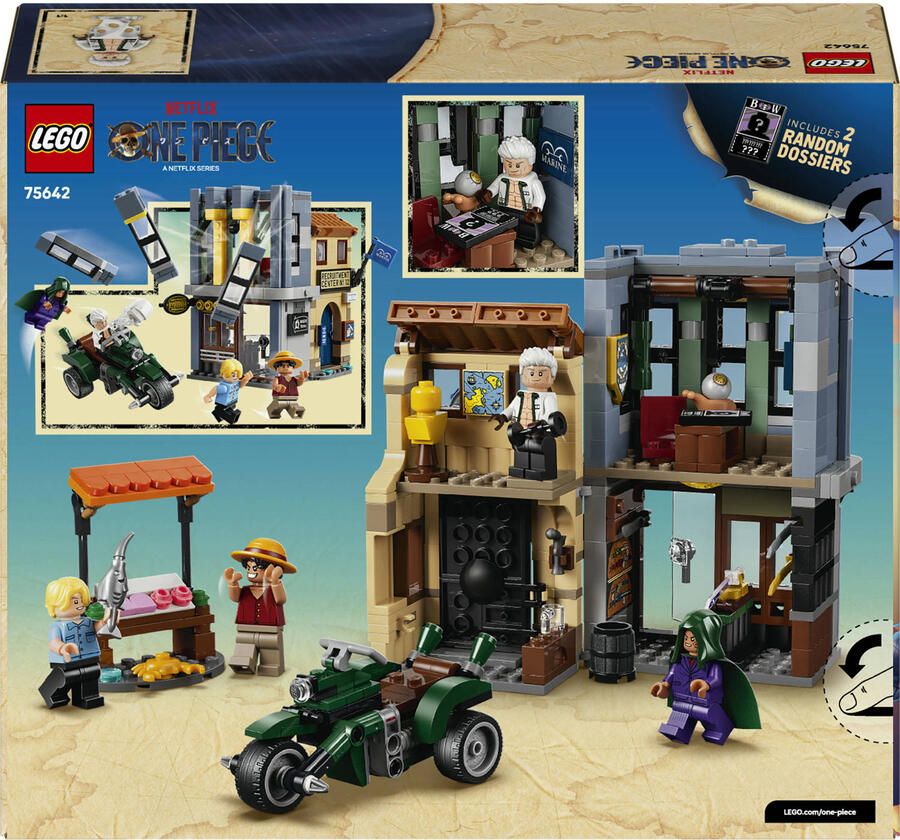 LEGO One Piece Confrontatie met Kapitein Smoker Speelgoed 75642 - Foto 3