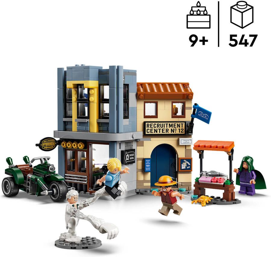 LEGO One Piece Confrontatie met Kapitein Smoker Speelgoed 75642 - Foto 4